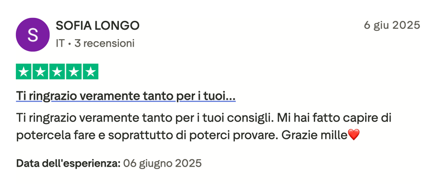 Recensione di una studentessa