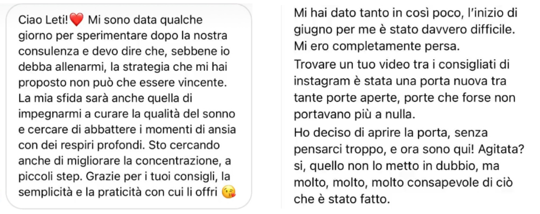 Recensione di una studentessa